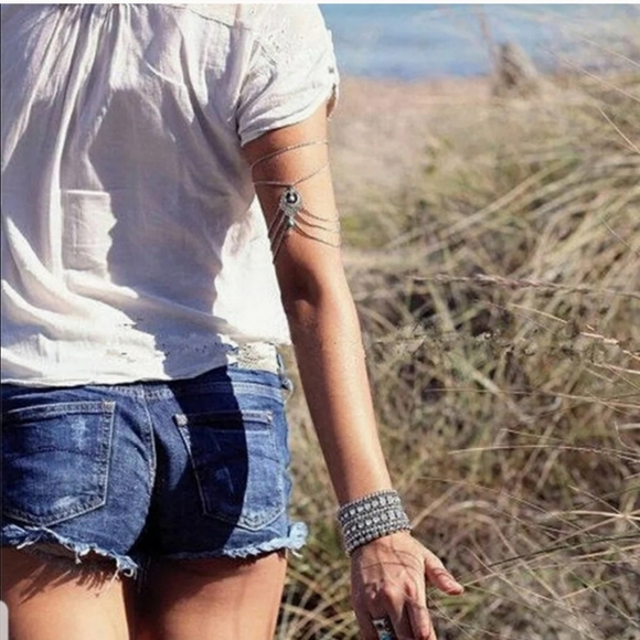 New Cute Boho Turquoise Beach Ankle Bracelet - Picture 4 of 8